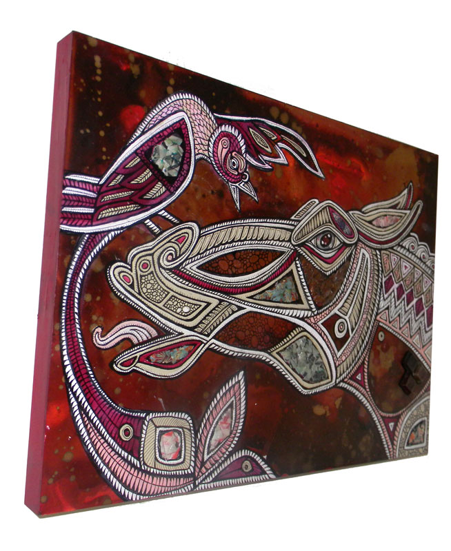 tribal animal art