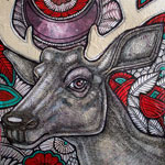 stag deer art