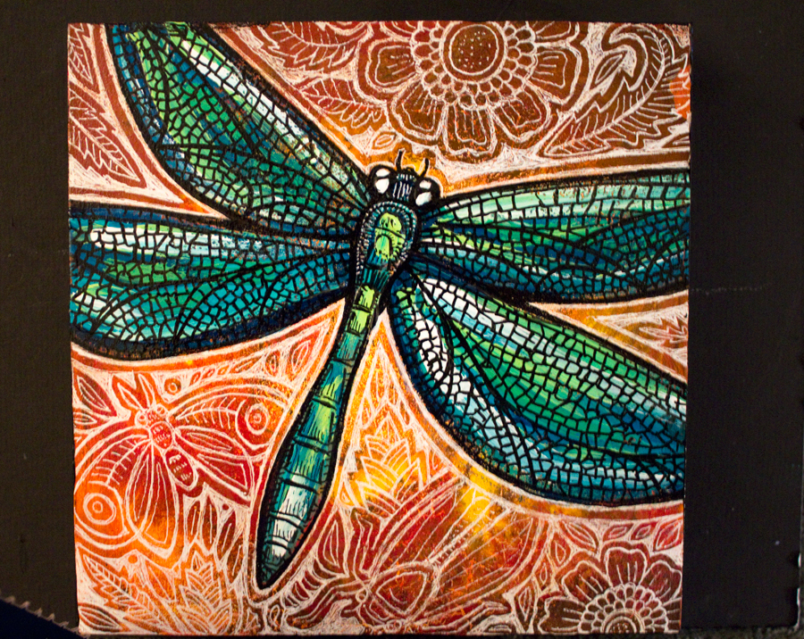 dragonfly insect art