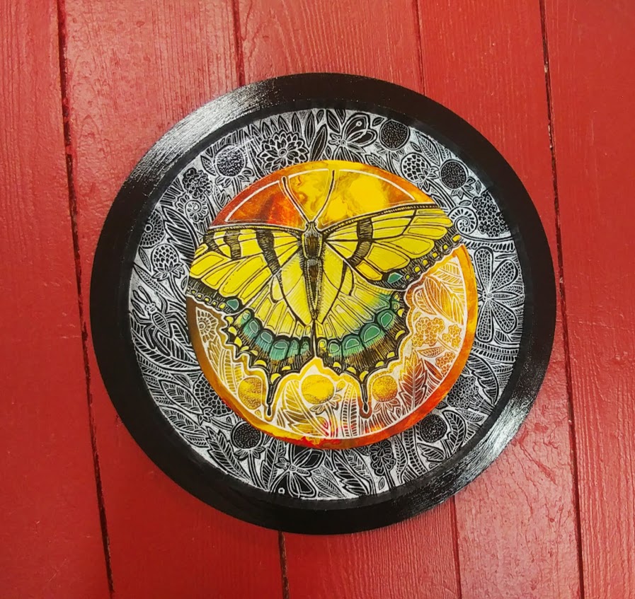 butterfly insect art