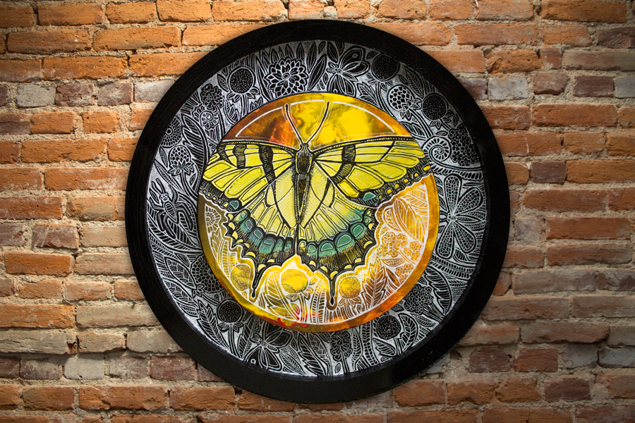 butterfly insect art