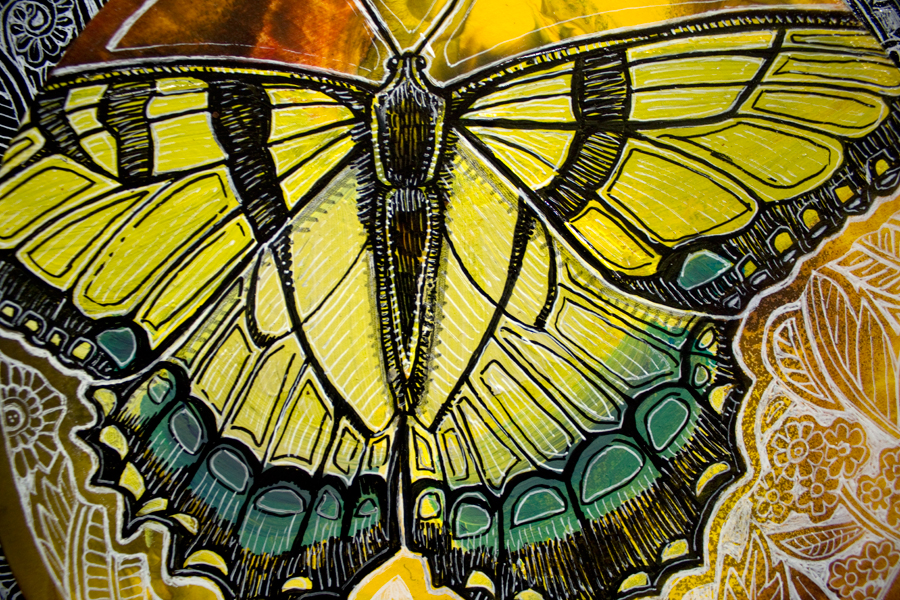 butterfly insect art