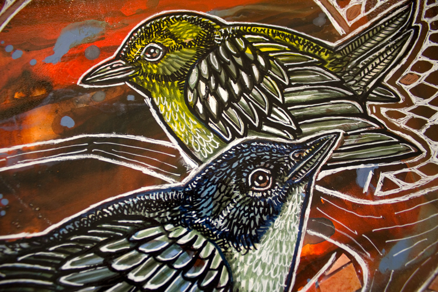 songbird warbler art