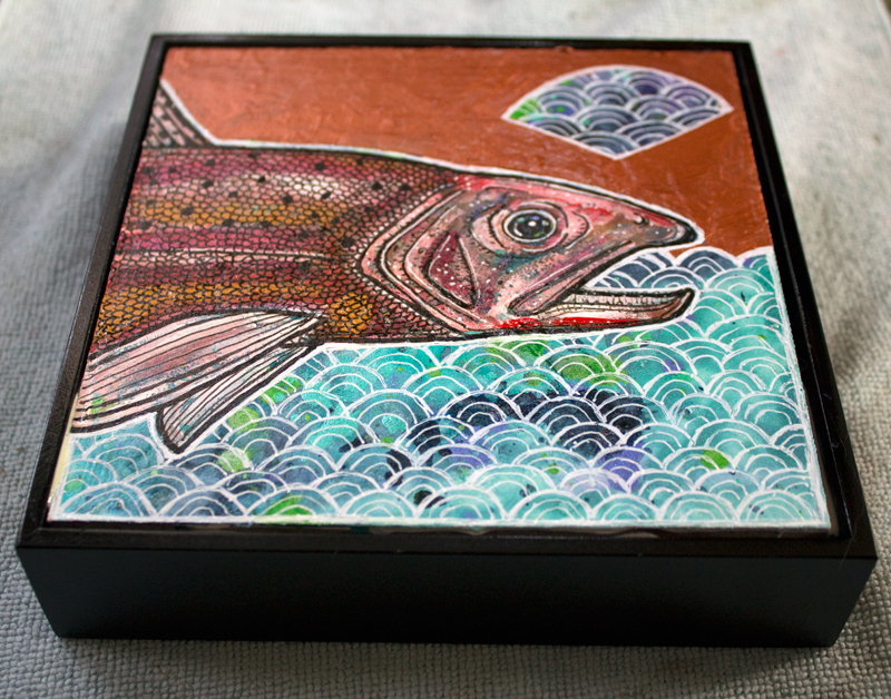 cutthroat trout art