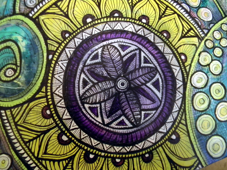 mandala painting