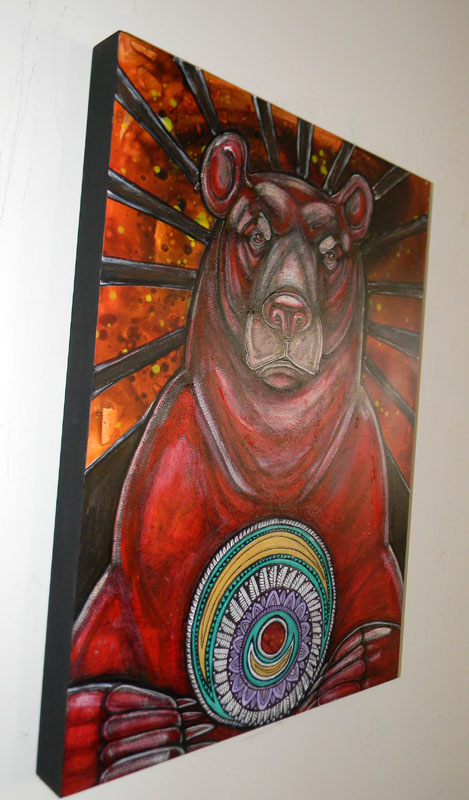 grizzly bear art