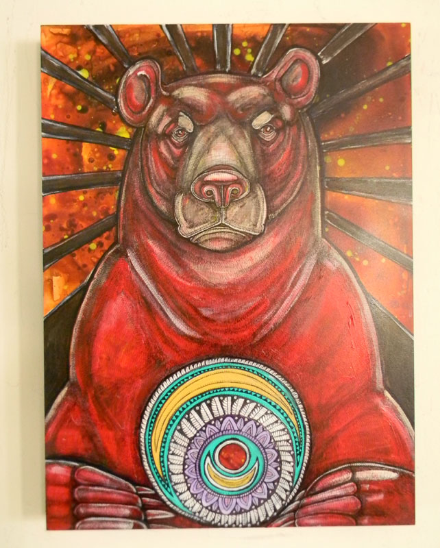 grizzly bear art