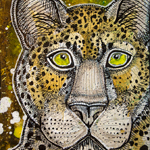 leopard painting