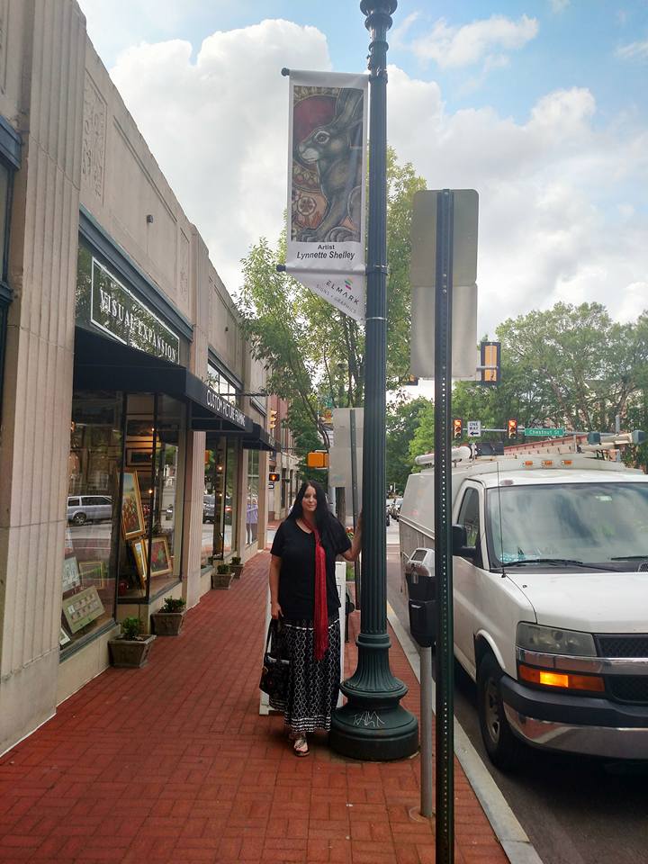 lamp post banner project west chester