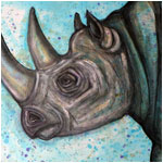 Western Black Rhino
