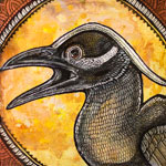 heron bird art