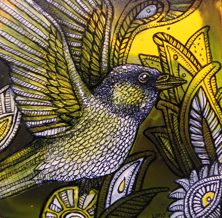 miniature painting by Lynnette Shelley