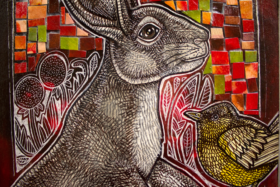 rabbit art